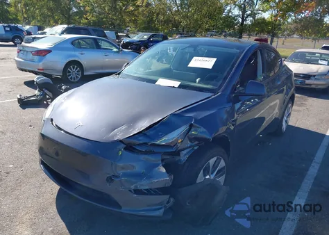 2023 Tesla Model Y Awd/Long Range Dual Motor All-Wheel Drive from USA, damaged, VIN 7SAYGDEE2PA191605